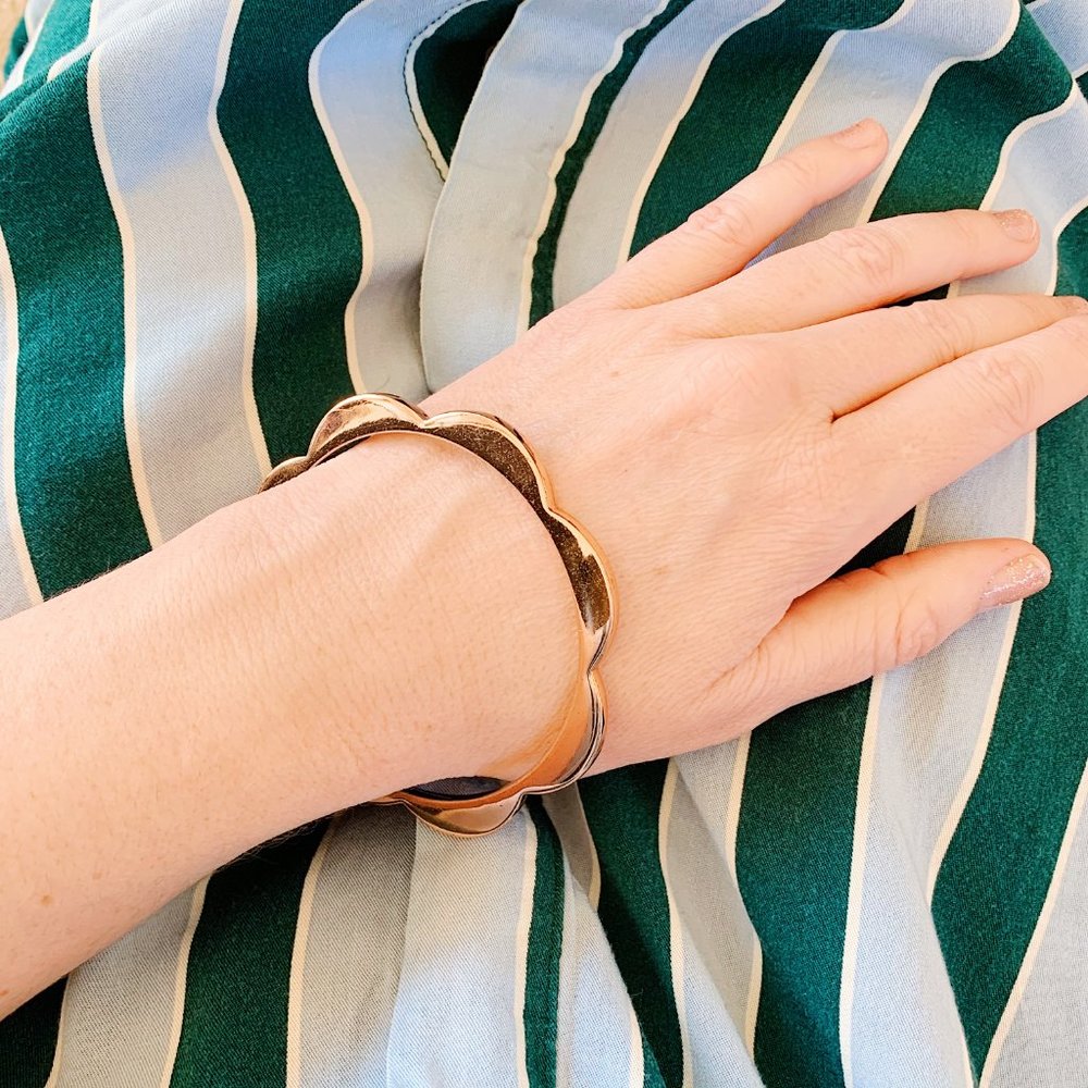 ksny scalloped bracelet